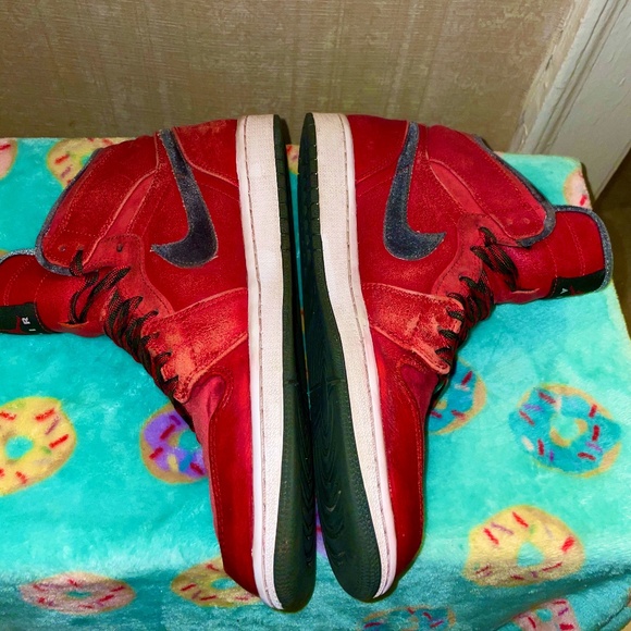 Nike Air Jordan 1 Retro Premium Red GUCCI (2013) main image 11